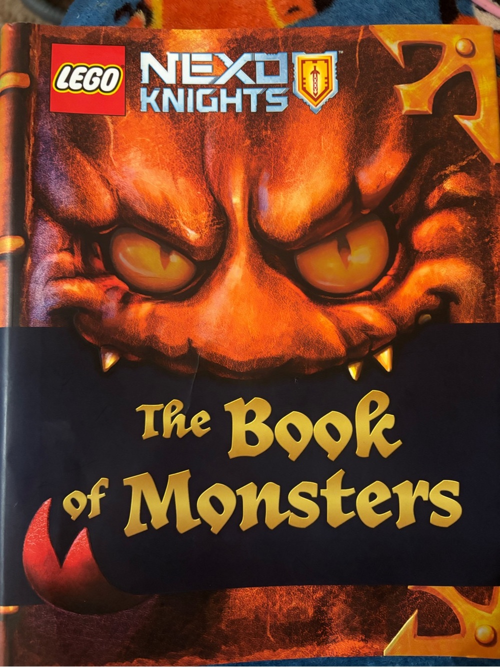 Lego Nexo Knights The Book of Monsters Orange and Black